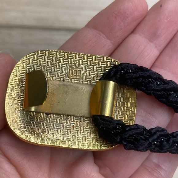 Vintage Butterfly Cloisonné‎ Cord Waist Belt - Picture 5 of 8